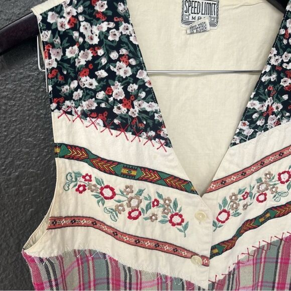 Vintage mixed printed sleep limit mph vest - Picture 3 of 11